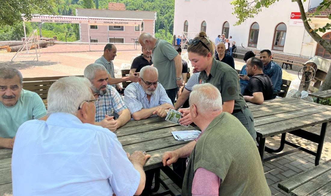 Bursa Orman Bölge Müdürlüğü ekipleri, Kurban Bayramı 
süresince orman köylerine