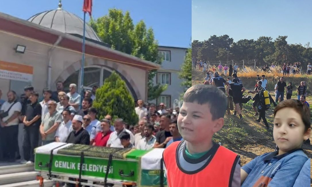 Bursa’nın Orhangazi ilçesinde dün öğlen saatlerinde girdikleri İznik Gölü’nde gözden