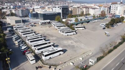 Bursa'nın Orhangazi ilçesinde tartışmalara yol açan yeni terminal projesi, terminalde