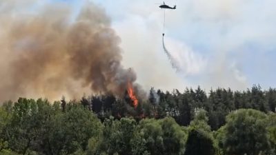 Bursa Valiliği, Orhaneli ilçesinde bugün çıkan orman yangını ile ilgili