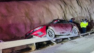 Dün gece saatlerinde Gebze - Orhangazi - İzmir otoyolu Orhangazi