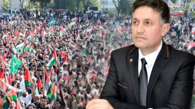 Saadet Partisi, İsrail'in Gazze'ye yönelik saldırılarını protesto etmek için 15