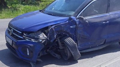 Bursa'da, Orhangazi - İznik yolu üzerinde meydana gelen trafik kazasında
