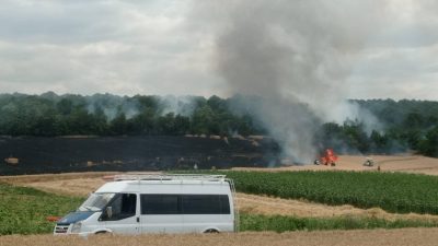 Bursa'nın Yenişehir ilçesine bağlı Orhaniye Mahallesi'nde bugün öğle saatlerinde çıkan