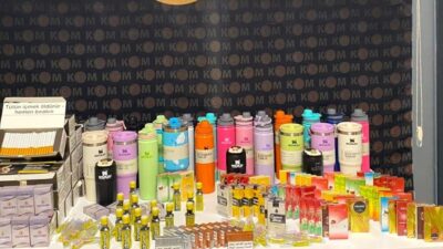 Yalova'da elektronik sigara, tütün mamulleri ve makaron kaçakçılığı yaptığı tespit