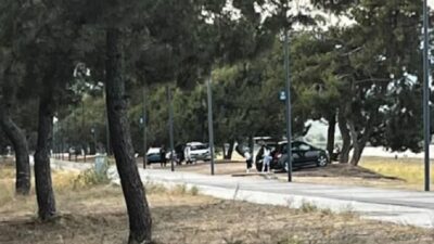 Bursa'nın Orhangazi ilçesinde İznik Gölü kenarı özellikle haftasonları binlerce ziyaretçiyi
