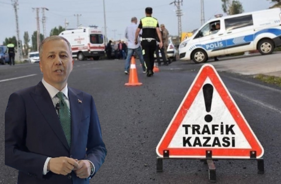 İçişleri Bakanı Ali Yerlikaya, Kurban Bayramının birinci gününde meydana gelen