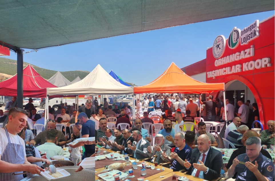 Bursa'nın Orhangazi ilçesinde Orhangazi Taşıyıcılar Kooperatifi'nin  her Kurban Bayramı arifesinde