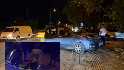 Bursa'nın Orhangazi ilçesinde göl yolu üzerinde meydana gelen trafik kazasında,