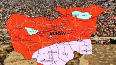 Bugün Bursa'da meydana gelen deprem sonrasında Bursa'nın deprem bölgesi olup