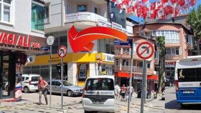 Bursa’nın Orhangazi ilçesinde, kentin en işlek caddesi üzerinde bulunan bir