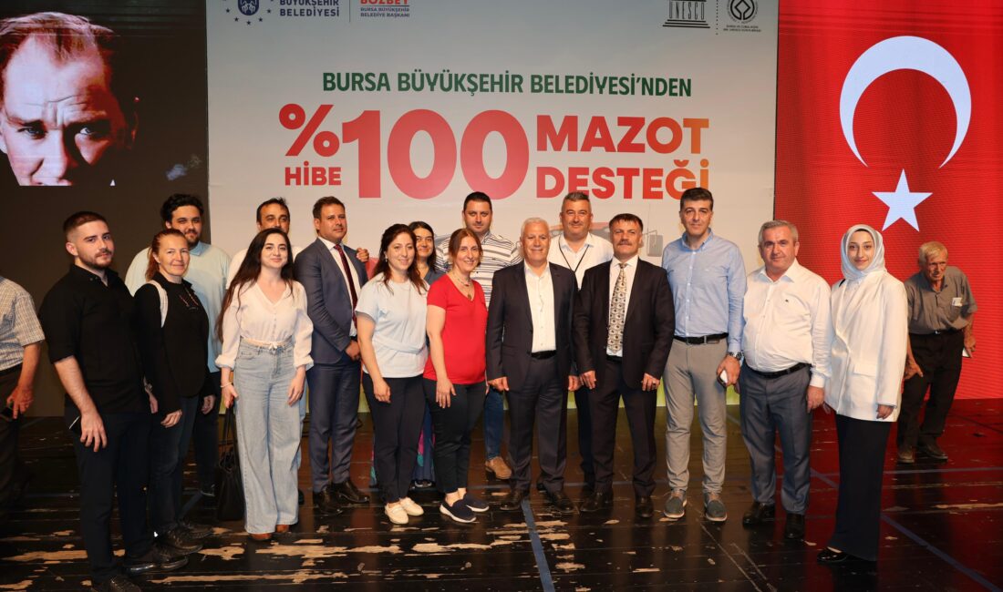  Bursa Büyükşehir Belediyesi tarafından üreticilerin desteklenmesi ve girdi maliyetlerinin