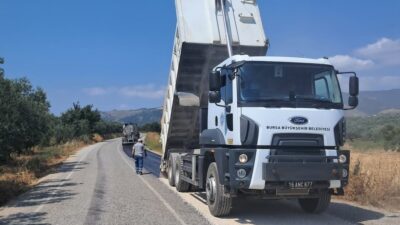 Bursa'nın Orhangazi ilçesinde Cihanköy ile Ortaköy Mahallelerine ulaşımın sağlandığı ana