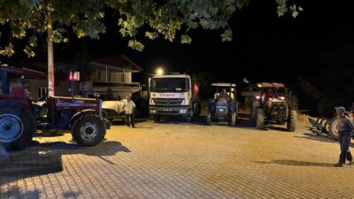 Bilecik'in Osmaneli ilçesinde devam eden ve Bursa'nın Yenişehir ilçesine doğru