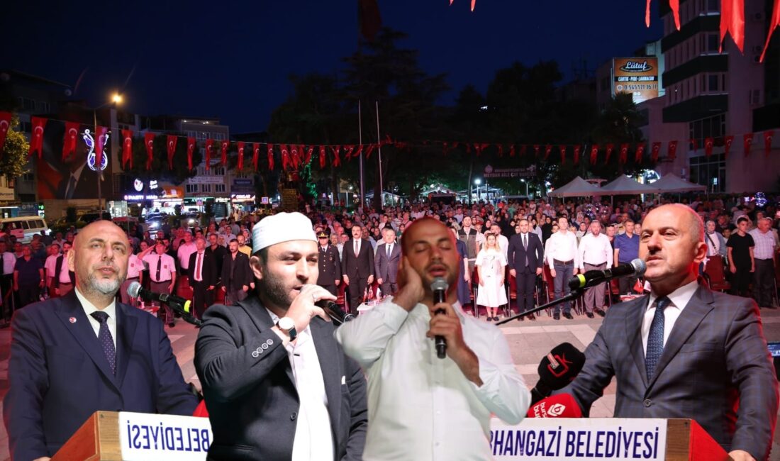 15 Temmuz Demokrasi ve Millî Birlik Günü Anma Programları kapsamında, 