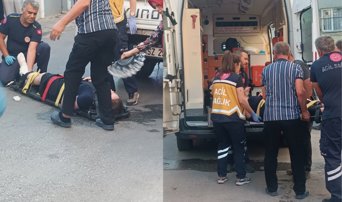 Bursa'nın Orhangazi ilçesinde meydana gelen trafik kazasında, kullandığı motosiklet ile