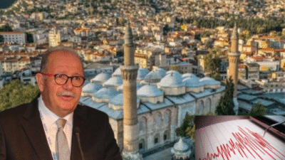 Deprem Uzmanı Prof. Dr. Şükrü Ersoy, deprem bölgesi olan Bursa