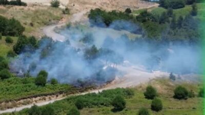 Bursa'nın Orhangazi ilçesine bağlı kırsal Ortaköy Mahallesi üst kısımlarında ki