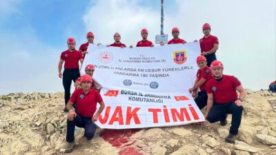 Bursa İl Jandarma Komutanlığı bünyesindeki JAK Timleri (Jandarma Arama Kurtarma),