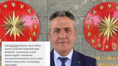 Kendi imkanlarıyla geliştirdiği sistemle Türkiye’de meydana gelen depremlerin çoğunu önceden