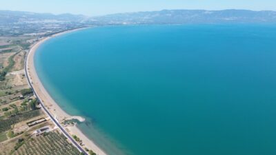 Bursa’nın İznik ve Orhangazi ilçelerine kıyısı bulunan ve çekilmesi ile