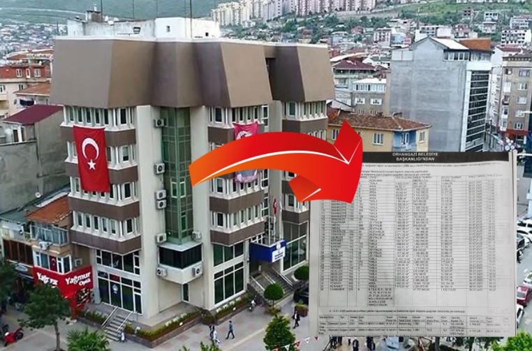 Orhangazi Belediyesi, mülkiyetinde bulunan 36 taşınmaz ile 2 aracı satışa