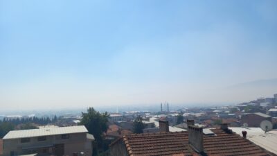 Sakarya'nın Geyve ilçesinde önceki gün başlayan ve dün akşam saatlerinde