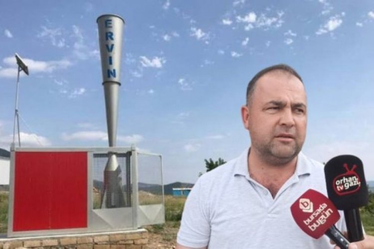 Bursa'nın Orhangazi ilçesinde yağışın beklendiği  bu sabah saatlerinde Ovada bazı