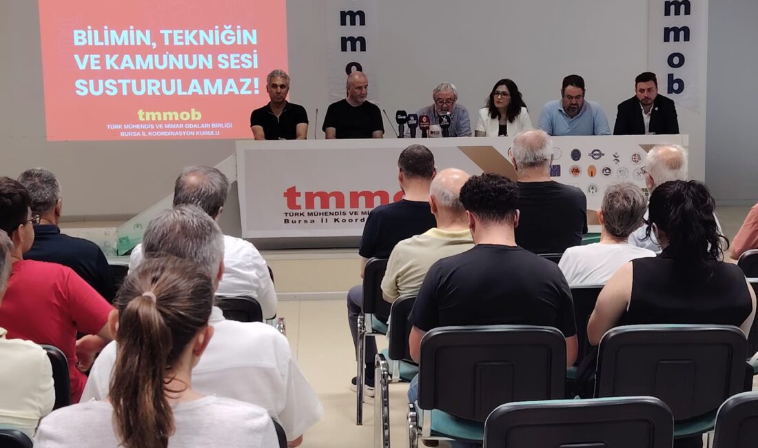 TMMOB Bursa İl Koordinasyon Kurulu, Mimarlar Odası Bursa Şubesi’nin kent