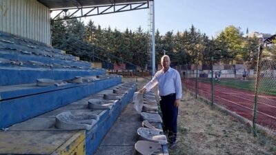İYİ Parti Orhangazi İlçe Başkanı Bülent Bakış, Orhangazi İlçe Stadı