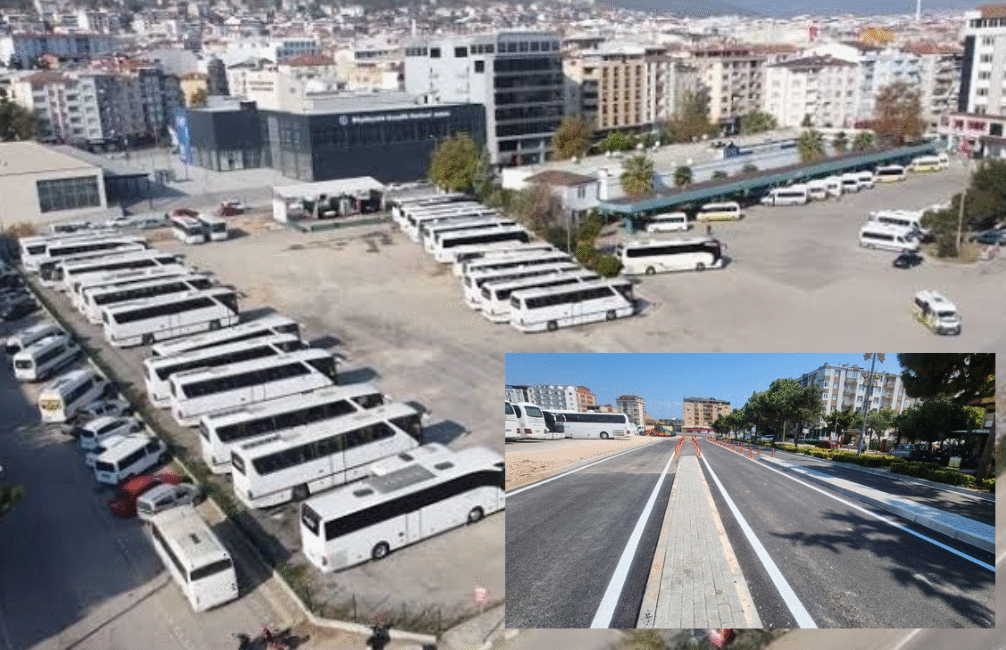 Bursa'nın Orhangazi ilçesinde yeni terminal projesi için çalışmalar devam ederken,