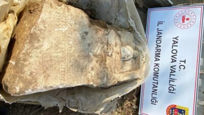 Yalova İl Jandarma Komutanlığı, tarihi eser kaçakçılığına yönelik yürüttüğü çalışmalar