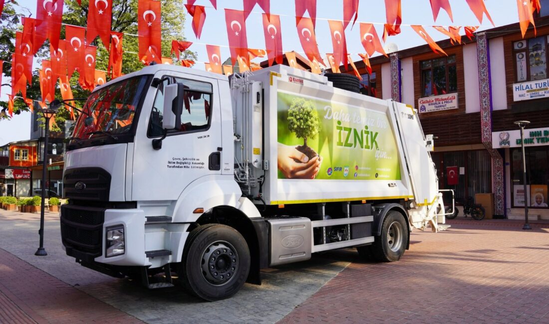 Bursa'nın İznik ilçesine Çevre, Şehircilik ve İklim Değişikliği Bakanlığı'nın desteğiyle,