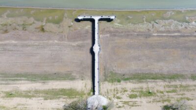 İznik Gölü'nün su seviyesi, son aylarda endişe verici bir düşüş