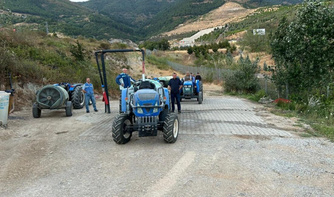 Bursa'da dün İznik ilçesinde çıkan ve kısa sürede büyüyen yangın