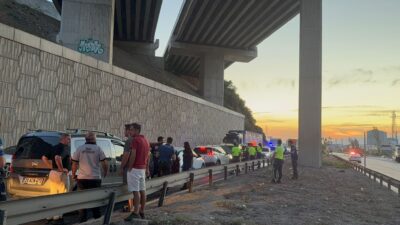 Bursa'nın Orhangazi ile Gemlik ilçeleri arasında meydana gelen trafik kazasında