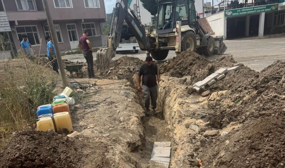 Bursa'nın Orhangazi ilçesine bağlı Mahmudiye Mahallesi'nde  uzun süredir yaşanan içme