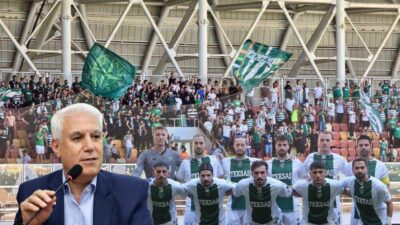 Bursaspor'un  ligin ilk maçında Yeni Malatyaspor karşısında aldığı 8-0'lık galibiyeti