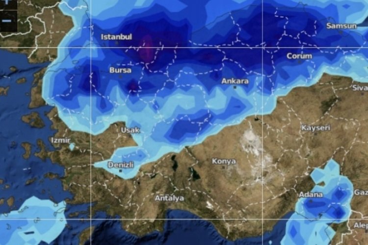 Meteoroloji Genel Müdürlüğü Marmara bölgesi için kuvvetli rüzgar ve fırtına