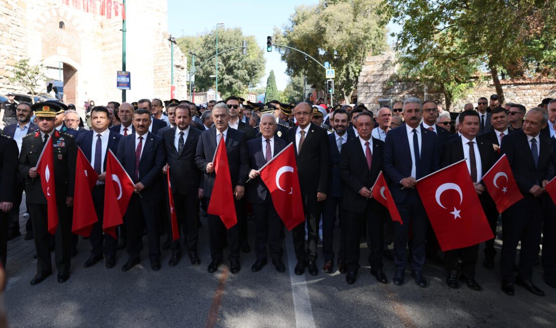 Bursa’nın Yunan işgalinden kurtuluşunun 103. yıl dönümü, kentte büyük bir