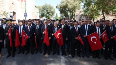 Bursa’nın Yunan işgalinden kurtuluşunun 103. yıl dönümü, kentte büyük bir