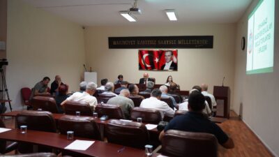 Orhangazi Belediyesi'nin Eylül ayı meclis toplantısı, Belediye Başkanı Bekir Aydın