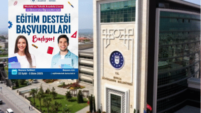 Bursa Büyükşehir Belediyesi, mesleki-teknik Anadolu lisesi ve üniversite öğrencileri için