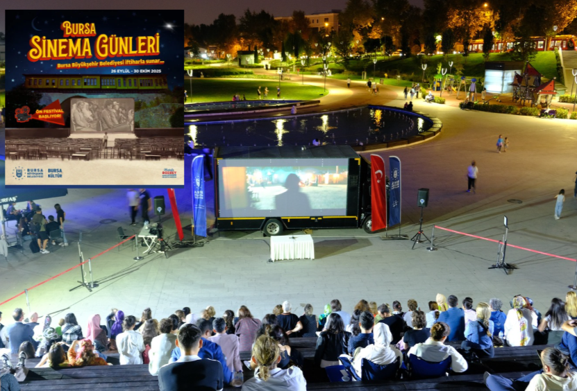 Bursa Büyükşehir Belediyesi tarafından başlatılan ‘Bursa Sinema Günleri’, 26 Eylül-30
