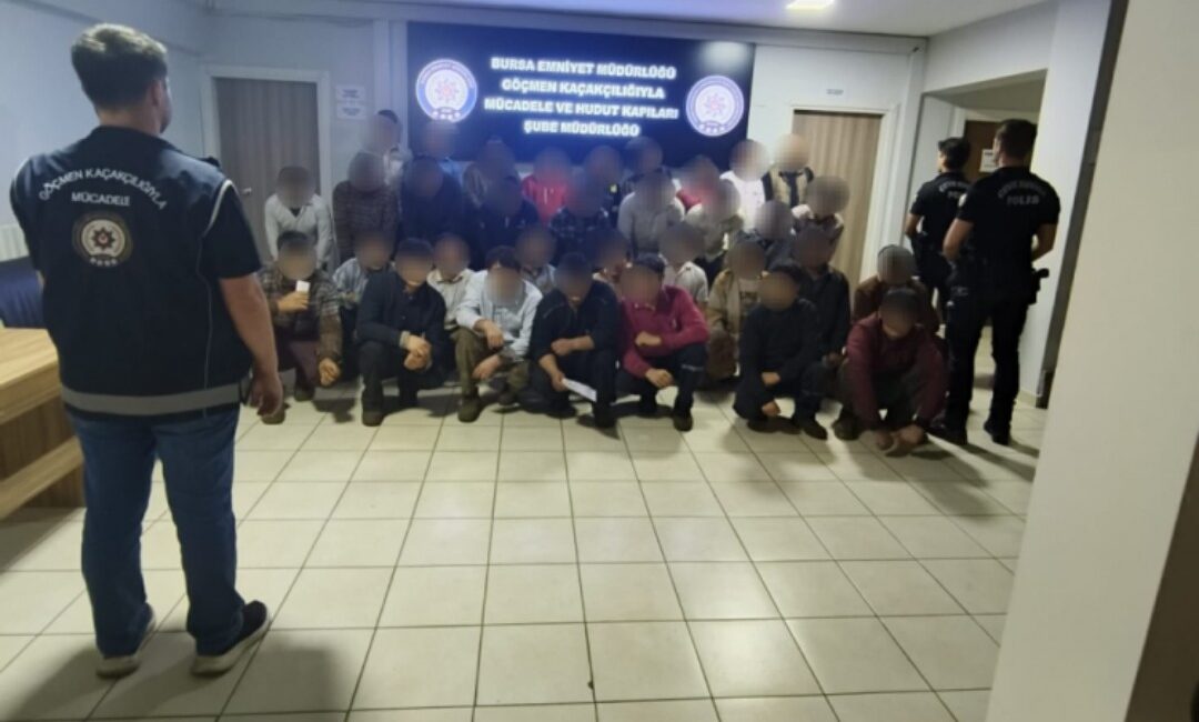 Bursa Emniyet Müdürlüğü, göçmen kaçakçılığıyla mücadele kapsamında, Göçmen Kaçakçılığıyla Mücadele