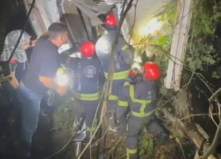 Bursa'nın İznik ilçesi ile Kocaeli'nin Karamürsel ilçesi arasında meydana gelen
