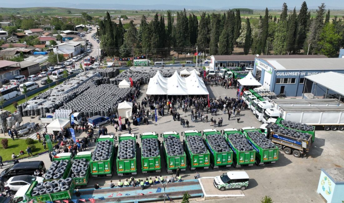 Bursa Büyükşehir Belediyesi’nin Tarım Peyzaj AŞ yatırımıyla kente kazandırdığı ve