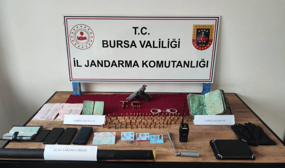 Bursa'da, tarihi eser olduğu öne sürülen ve yaklaşık 2000 yıllık