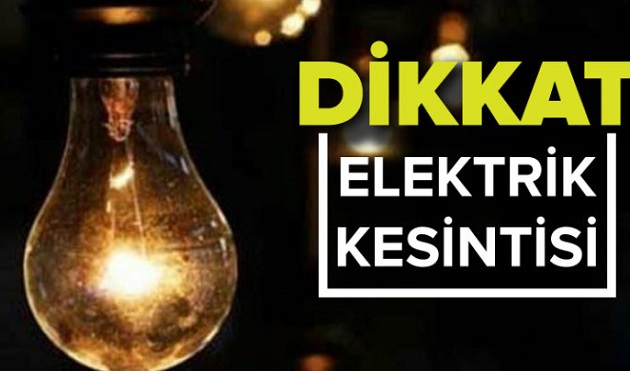 UEDAŞ tarafından yayınlanan listeye göre bakım ve onarım ve abone