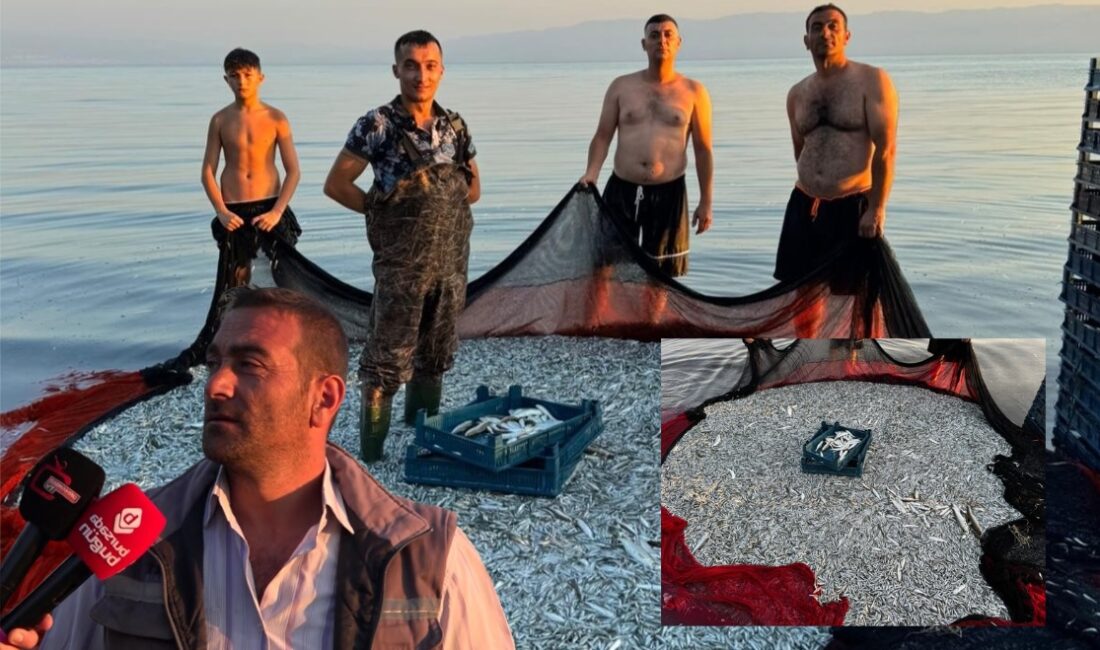Türkiye'nin en büyük beşinci gölü olan ve çekilmesi ile gündemden